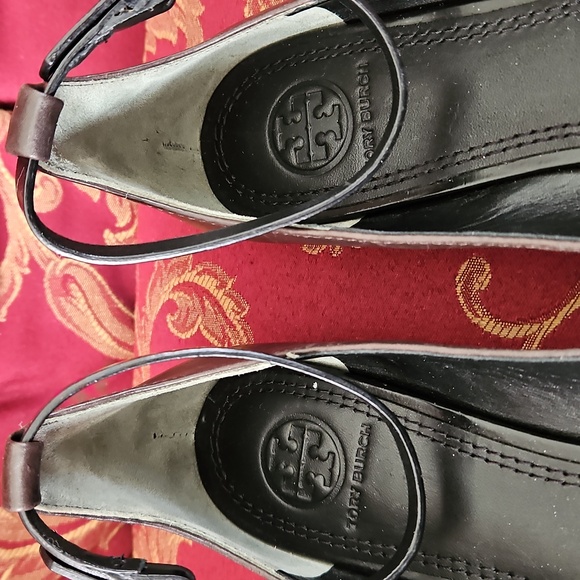 Tory Burch T-strap cap-toe flats #8 - Picture 3 of 13